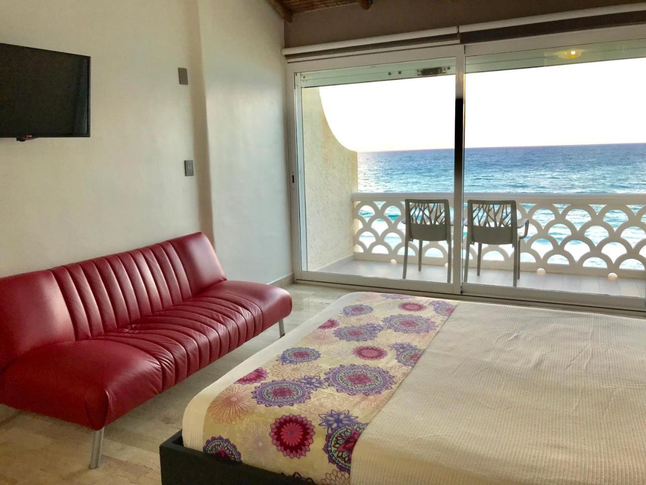 Ocean View Apartment Канкун Экстерьер фото